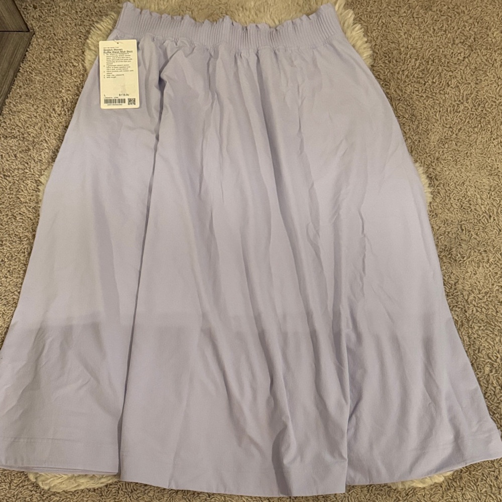 Lululemon Athletica Light Purple Midi Skirt